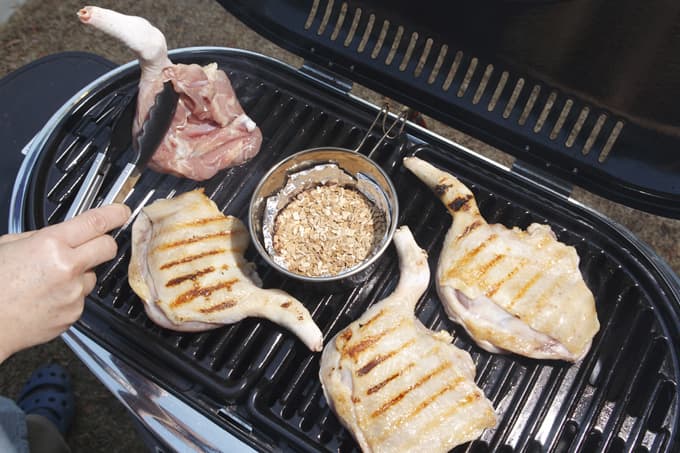 スモークbbqチキン