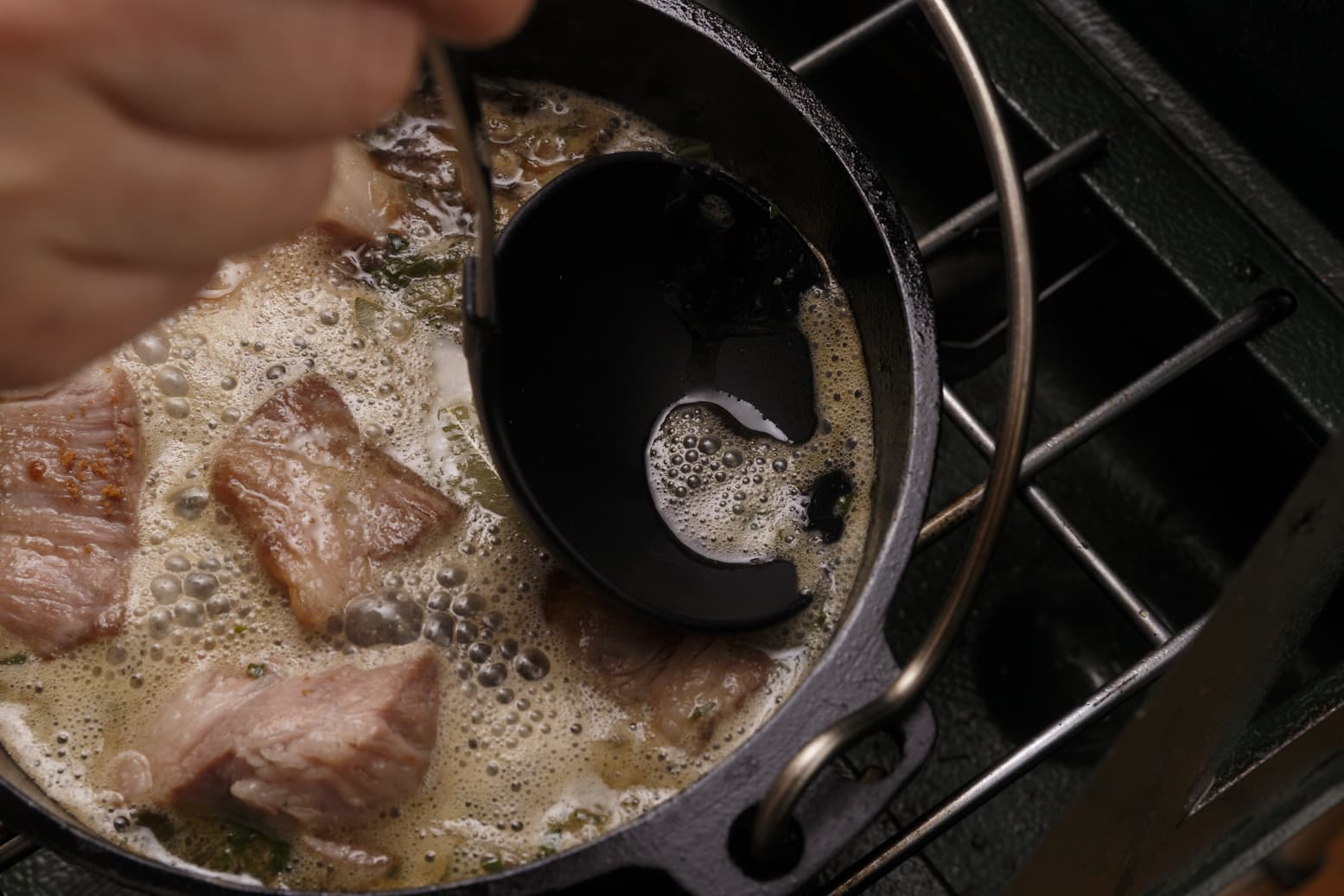 豚肉の黒ビール煮