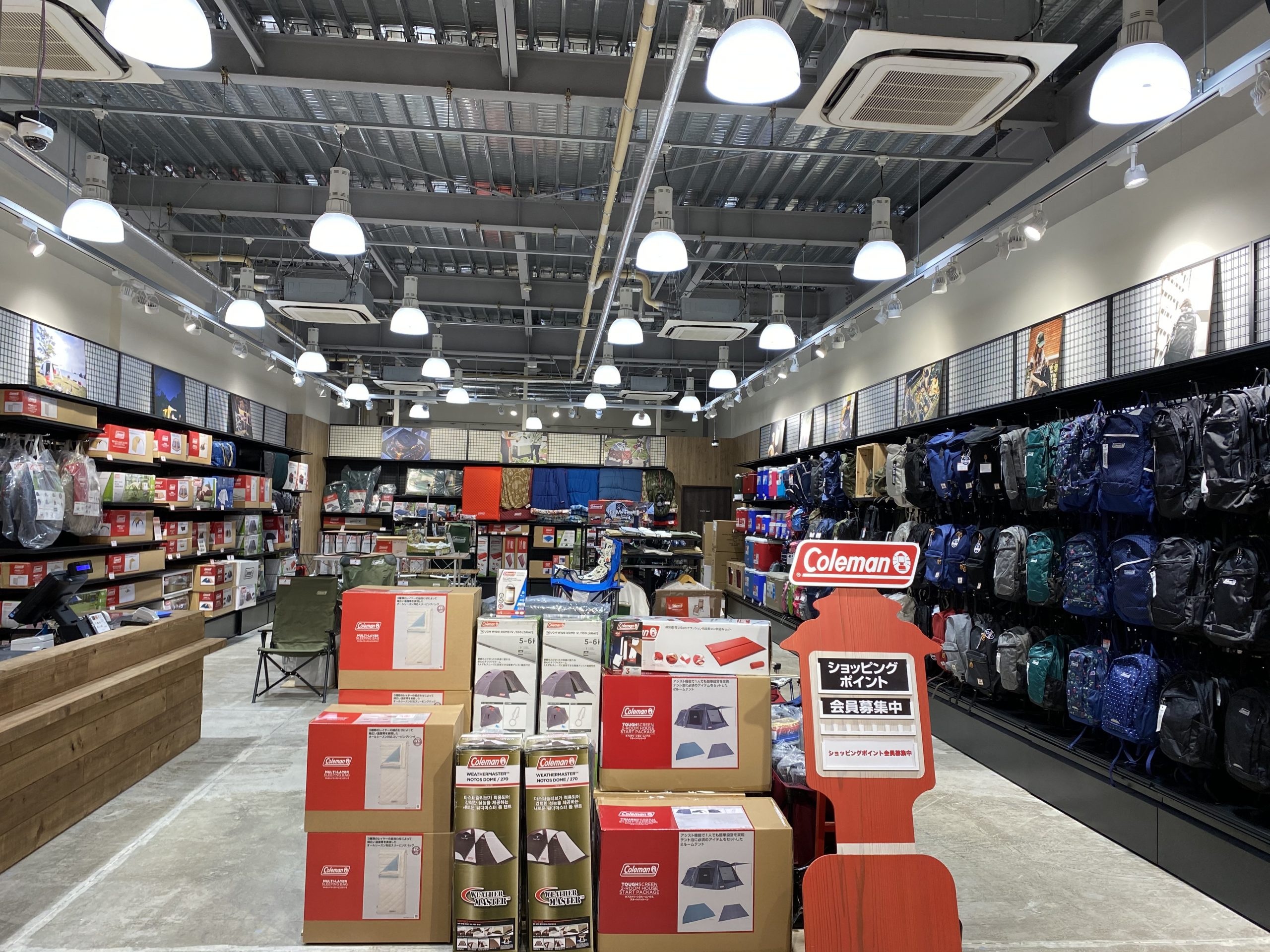 コールマン直営店 酒々井プレミアムアウトレット店 コールマン Coleman