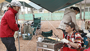 イベントでは、参加者が嬉しそうに話してくれると、自分が癒されるという