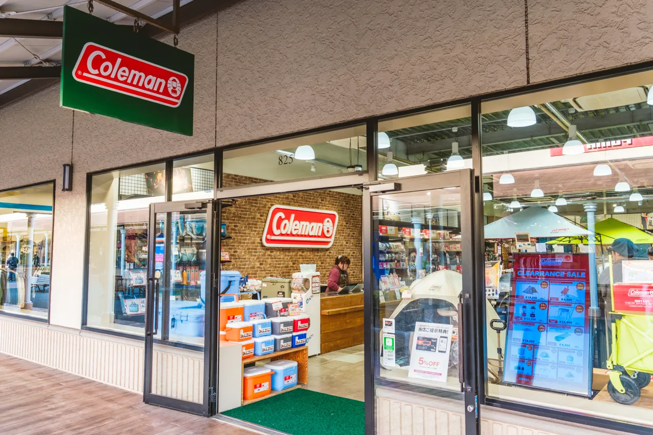 コールマン 酒々井プレミアムアウトレット店