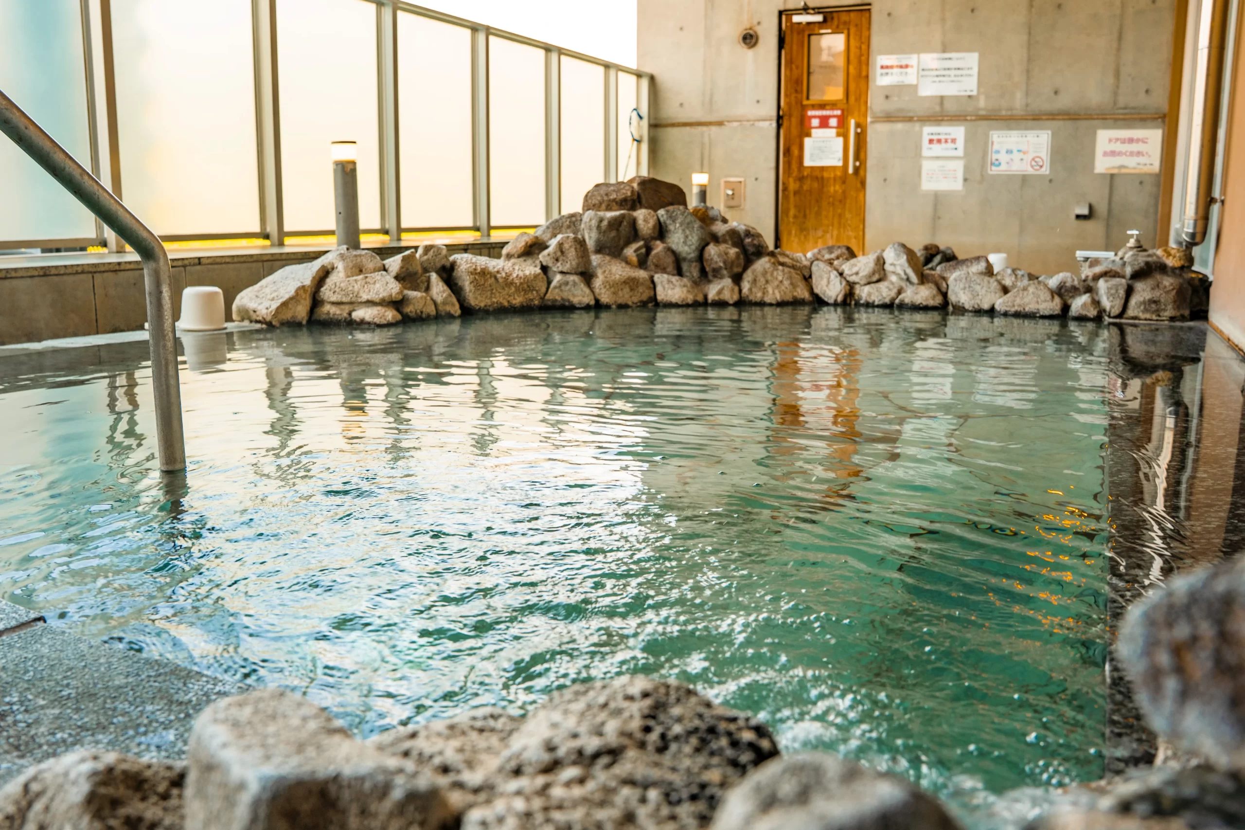 大浴場「いこいの郷」で汗を流してサッパリ