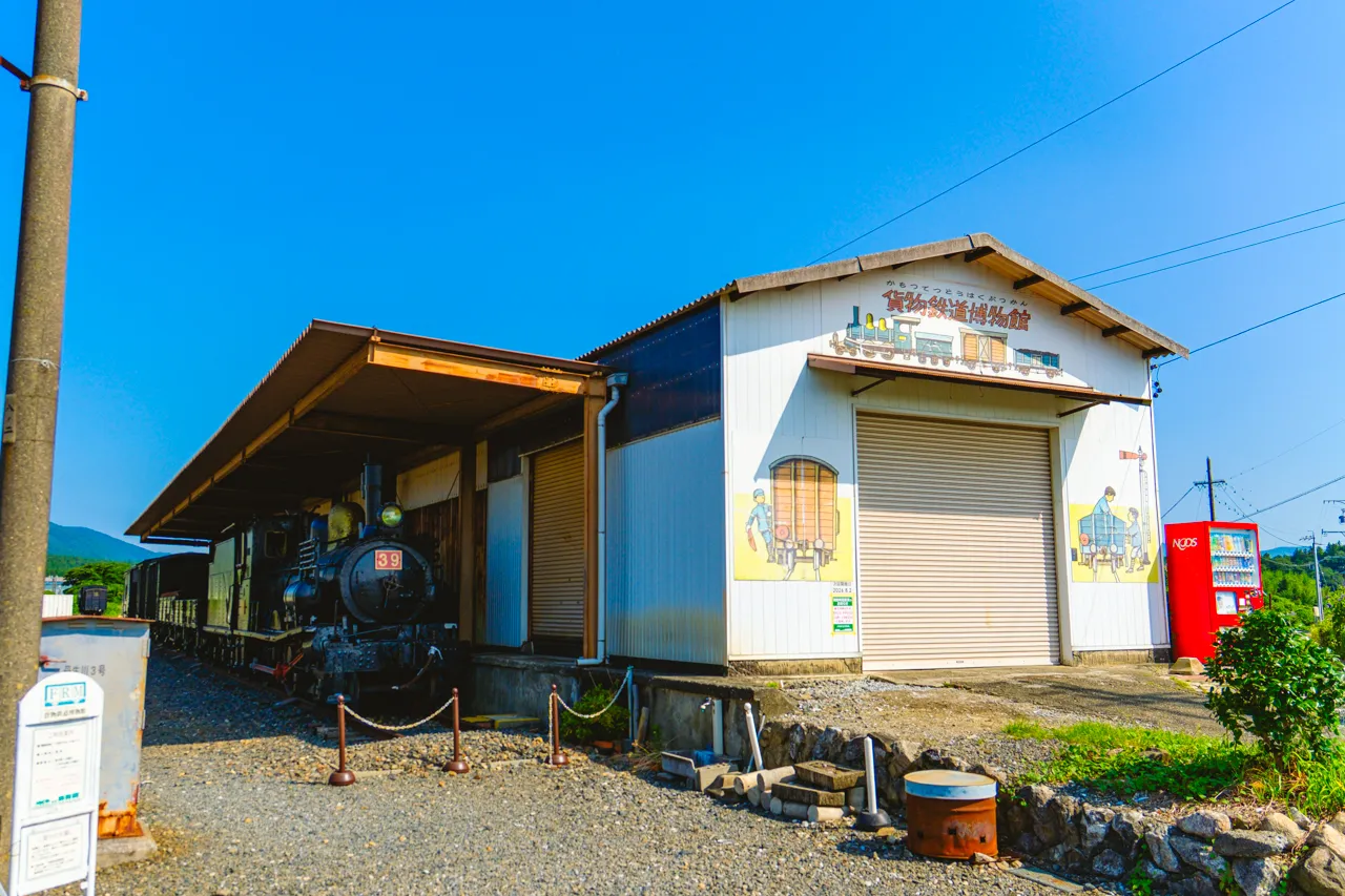 貨物鉄道博物館で蒸気機関車や貨車の見学