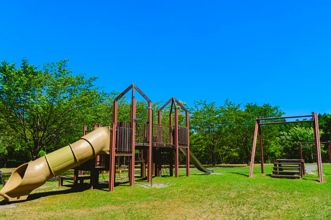 青川公園で、思いきり体を動かそう