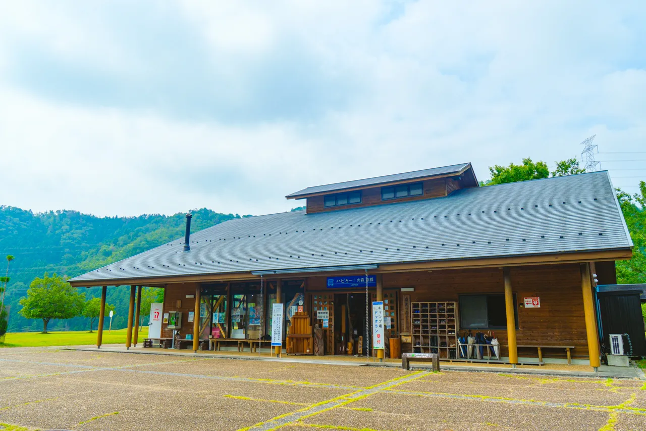森の資料館「森遊館」へ